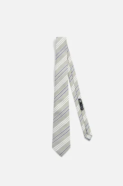 Sale CORBATA SEDA - VISCOSA RAYAS Hombre Accesorios