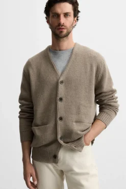 Best CÁRDIGAN ACABADO RELIEVE Hombre Jerséis / Chaquetas