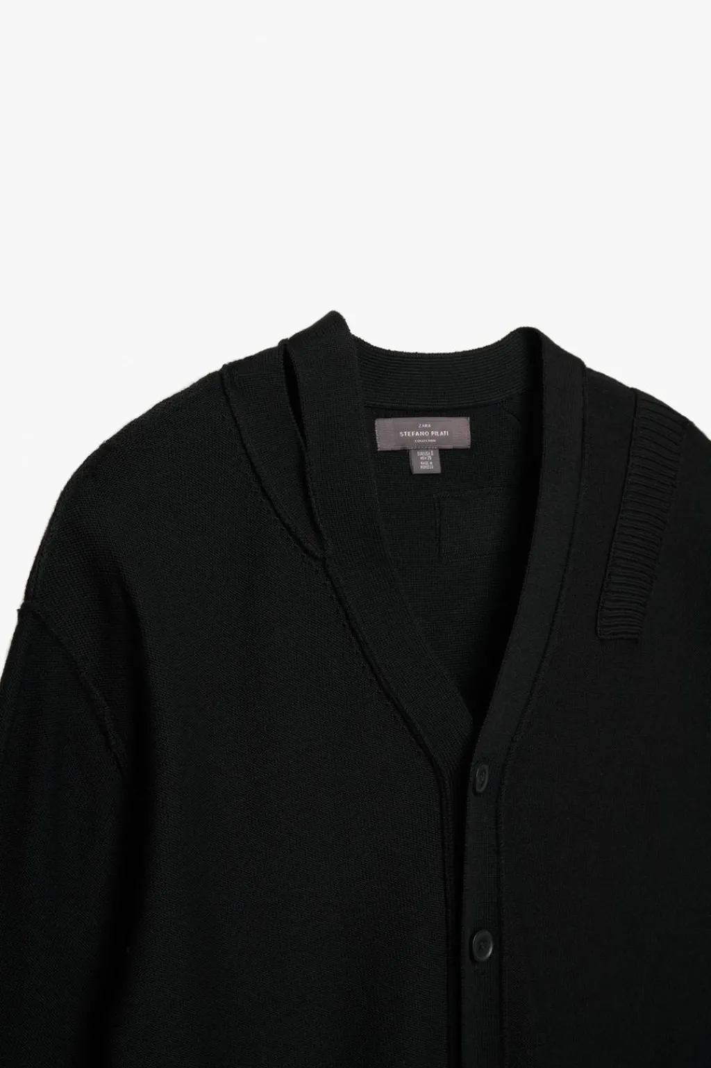 Sale CÁRDIGAN CUT OUT PATCHWORK X STEFANO PILATI Hombre Jerséis / Chaquetas