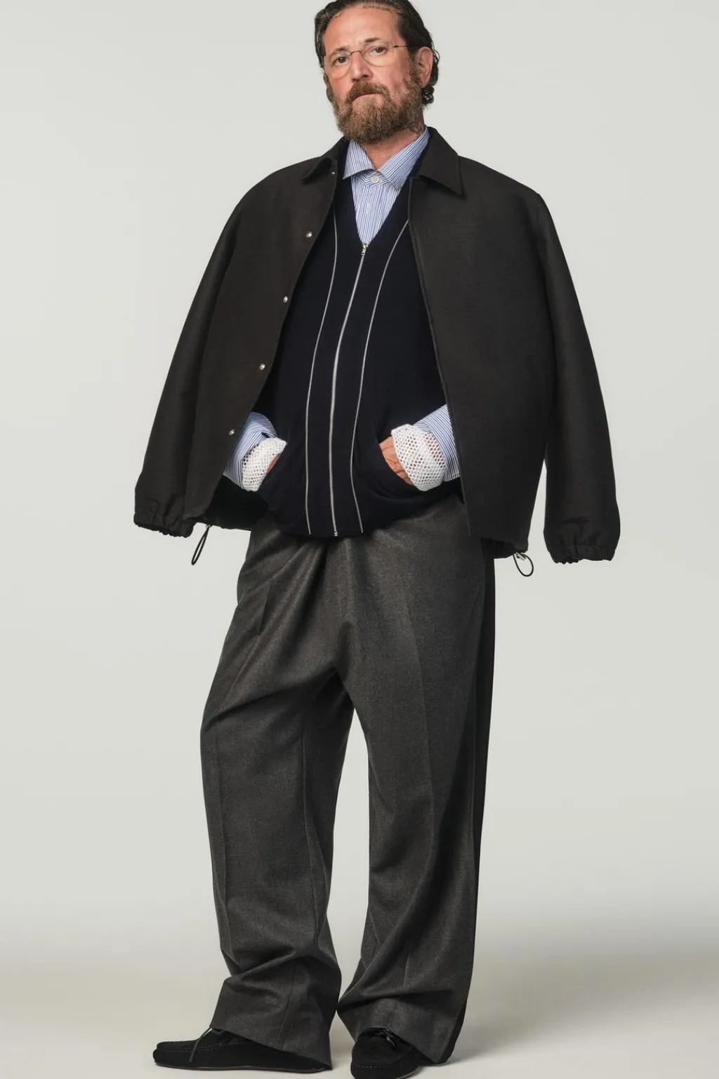 Sale CÁRDIGAN LANA CREMALLERA X STEFANO PILATI Hombre Jerséis / Chaquetas