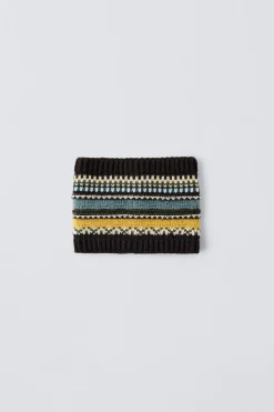 Niños ZARA 1½ - 6 Años·Accesorios|6 - 14 Años·Accesorios<CUELLO PUNTO JACQUARD