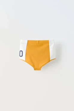 Niños ZARA 6 - 14 Años·Faldas / Bermudas|6 - 14 Años·Deporte / Jogging<CULOTTE NÚMERO CONTRASTE