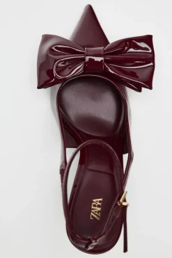 Clearance DESTALONADO TACÓN LAZO Mujer Zapatos