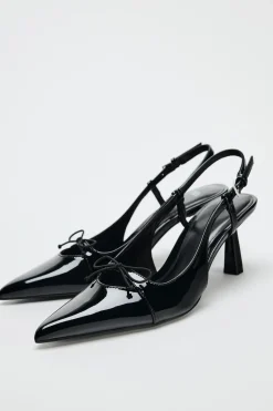 Clearance DESTALONADO TACÓN LAZO Mujer Zapatos