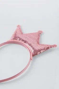Niños ZARA 1½ - 6 Años·Accesorios|6 - 14 Años·Accesorios<DIADEMA CORONA PRINCESA LENTEJUELAS