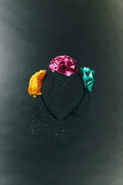 Niños ZARA 1½ - 6 Años·Accesorios|6 - 14 Años·Accesorios<DIADEMA DISFRAZ FLORES Y REJILLA