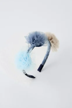 Niños ZARA 1½ - 6 Años·Accesorios|6 - 14 Años·Accesorios<DIADEMA FLORES Y REJILLA DISFRAZ PRINCESA ESQUELETO