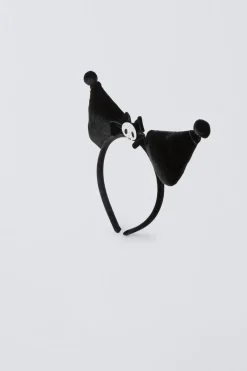 Niños ZARA 1½ - 6 Años·Licencias|1½ - 6 Años·Accesorios<DIADEMA OREJITAS VELVET KUROMI © SANRIO
