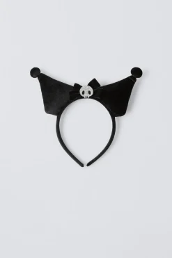 Niños ZARA 1½ - 6 Años·Licencias|1½ - 6 Años·Accesorios<DIADEMA OREJITAS VELVET KUROMI © SANRIO