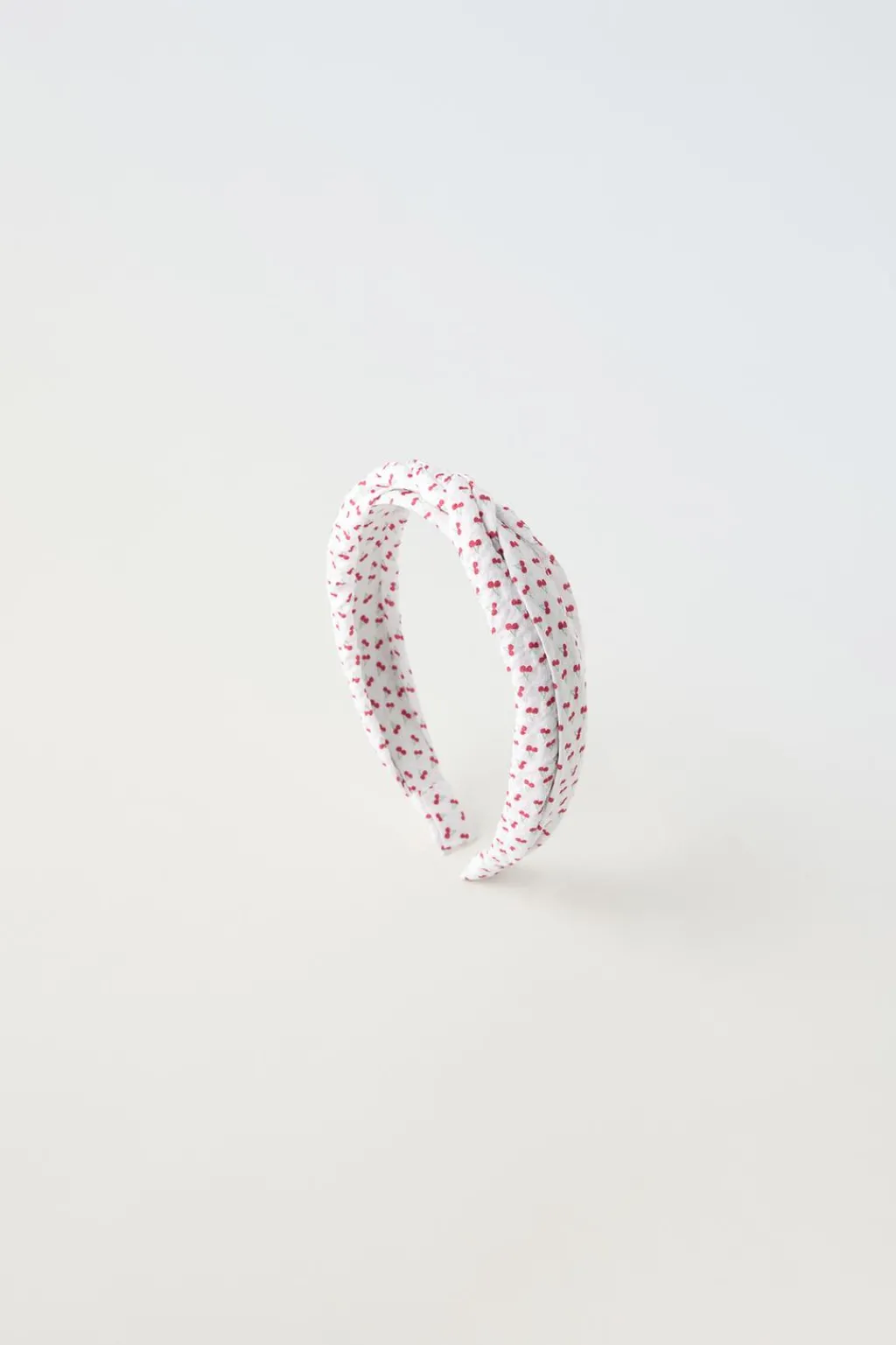 Niños ZARA 1½ - 6 Años·Accesorios|6 - 14 Años·Accesorios<DIADEMA TRENZADA ESTAMPADO CEREZAS