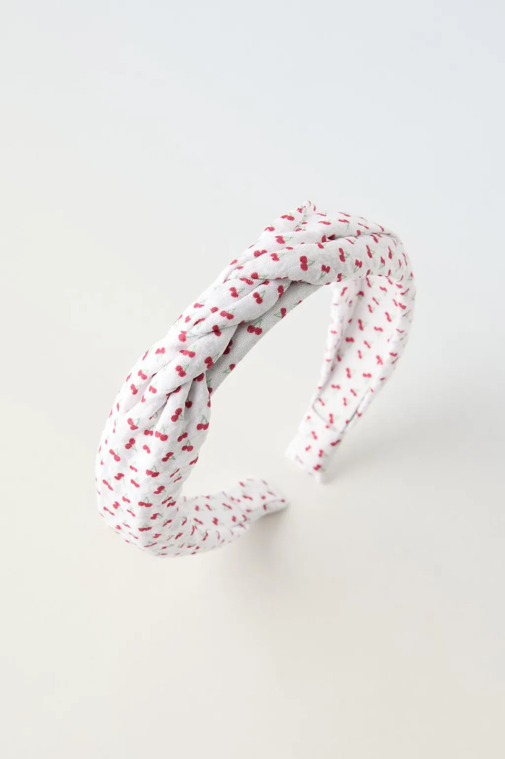 Niños ZARA 1½ - 6 Años·Accesorios|6 - 14 Años·Accesorios<DIADEMA TRENZADA ESTAMPADO CEREZAS
