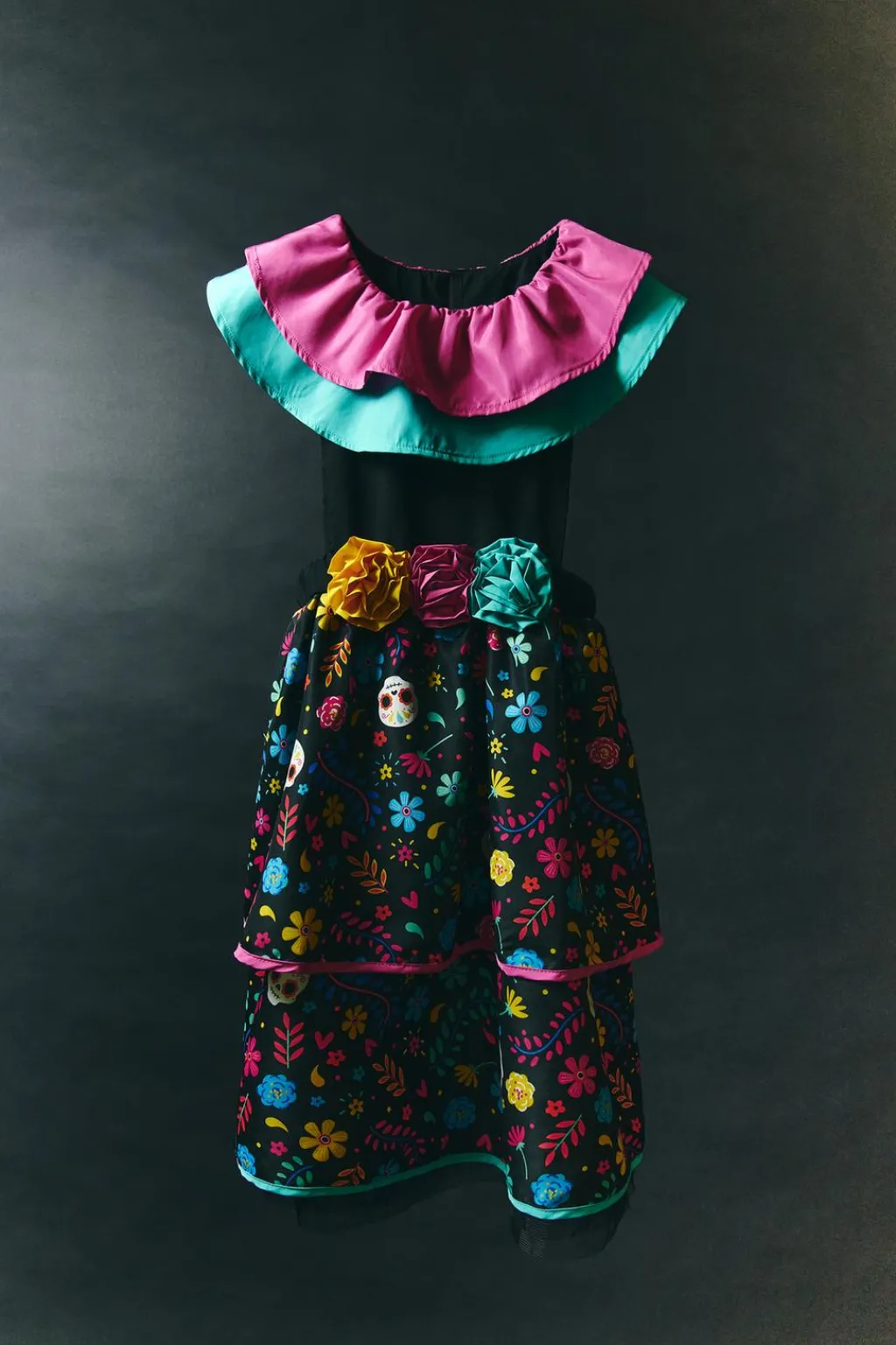 Niños ZARA 1½ - 6 Años·Accesorios|6 - 14 Años·Accesorios<DISFRAZ CALAVERAS Y FLORES
