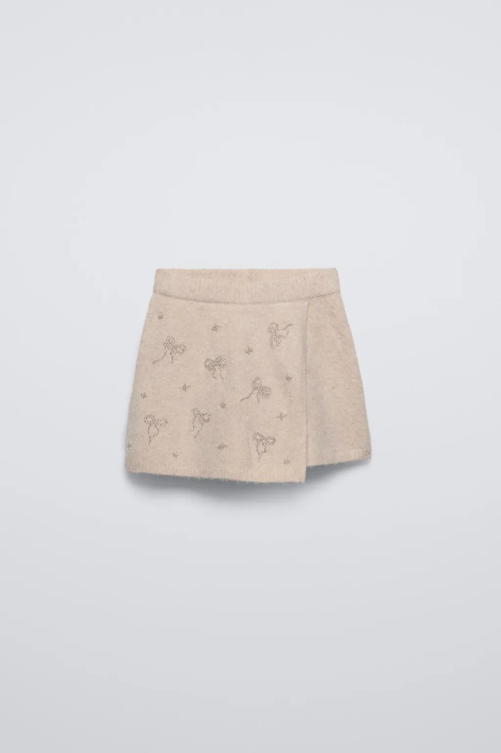Niños ZARA 6 - 14 Años·Punto|6 - 14 Años·Faldas / Bermudas<FALDA BERMDA PUNTO ABALORIOS
