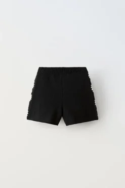 Niños ZARA 6 - 14 Años·Punto|6 - 14 Años·Faldas / Bermudas<FALDA BERMUDA CROCHET FLORES