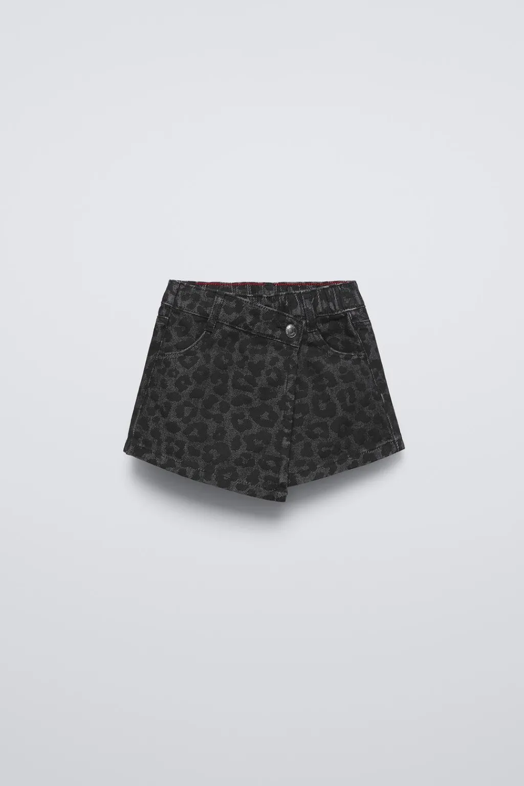 Niños ZARA 1½ - 6 Años·Jeans / Denim|1½ - 6 Años·Faldas / Bermudas<FALDA BERMUDA PAREO ANIMAL PRINT