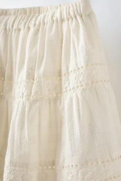 Niños ZARA 1½ - 6 Años·Faldas / Bermudas<FALDA BORDADOS PERFORADOS
