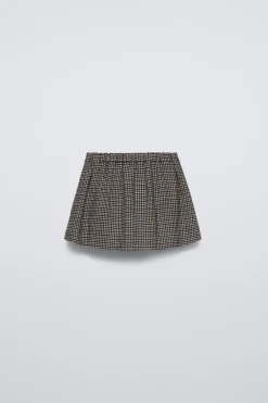 Niños ZARA 1½ - 6 Años·Faldas / Bermudas|1½ - 6 Años·Total Look<FALDA CUADROS LACITOS