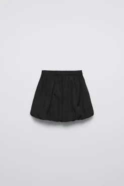 Niños ZARA 1½ - 6 Años·Faldas / Bermudas|6 - 18 Meses·Braguitas / Bermudas<FALDA EFECTO ARRUGADO GLOBO