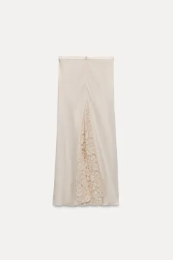 Best FALDA MIDI ENCAJE Mujer Faldas / Shorts