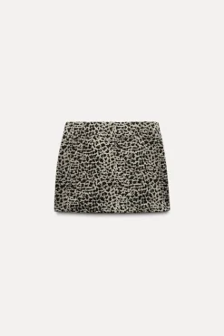 Best FALDA MINI ESTAMPADO ANIMAL Mujer Faldas / Shorts