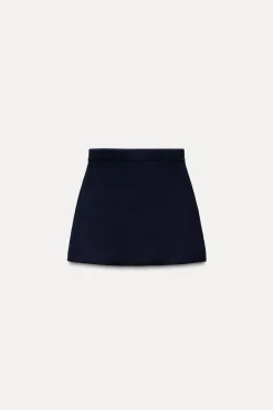 Best FALDA MINI PUNTO LISO Mujer Cárdigan / Jerséis|Punto