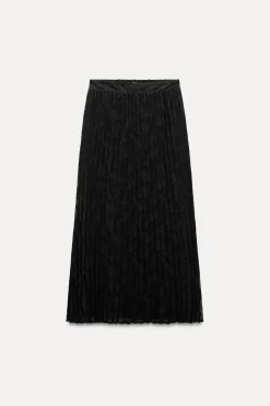 Best FALDA PLISADA MIDI DEVORÉ Mujer Faldas / Shorts