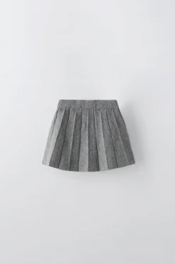 Niños ZARA 1½ - 6 Años·Punto|1½ - 6 Años·Faldas / Bermudas<FALDA PUNTO TABLAS