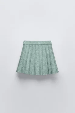 Niños ZARA 6 - 14 Años·Punto|6 - 14 Años·Faldas / Bermudas<FALDA PUNTO TABLAS