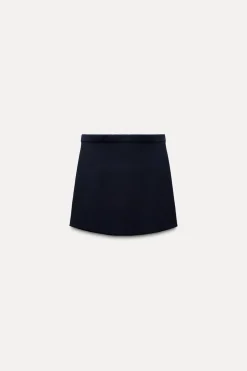 Clearance FALDA RECTA PUNTO LISO Mujer Cárdigan / Jerséis|Punto