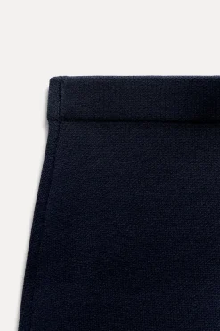 Clearance FALDA RECTA PUNTO LISO Mujer Cárdigan / Jerséis|Punto