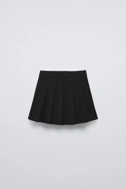 Niños ZARA 6 - 14 Años·Faldas / Bermudas<FALDA TABLAS DOBLE CINTURILLA