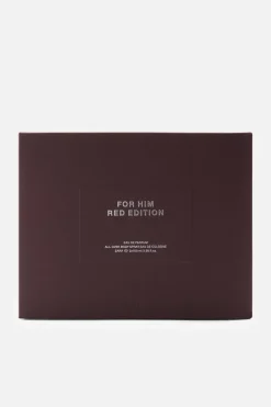 Outlet FOR HIM RED EDITION EDP + ALL- OVER BODY SPRAY EDC 2X100ML (3.38 FL.OZ) Hombre Perfumes