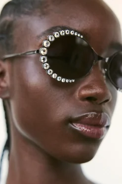 Clearance GAFAS DE SOL OVALADAS JOYAS Mujer Accesorios / Bisuteria