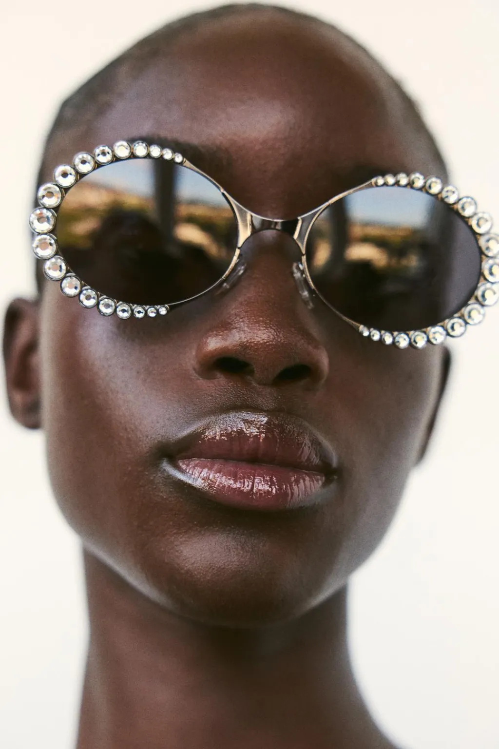 Clearance GAFAS DE SOL OVALADAS JOYAS Mujer Accesorios / Bisuteria
