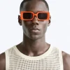 Sale GAFAS DE SOL RECTANGULARES Hombre Accesorios