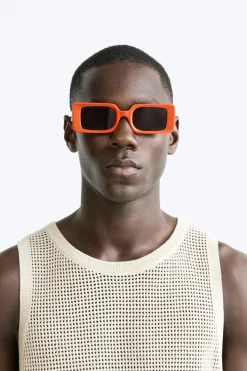 Sale GAFAS DE SOL RECTANGULARES Hombre Accesorios