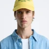 Sale GORRA BORDADO CONTRASTE Hombre Accesorios