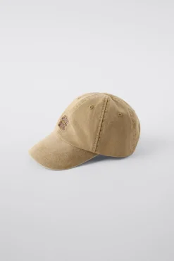 Niños ZARA 1½ - 6 Años·Accesorios|6 - 14 Años·Accesorios<GORRA BORDADO LAVADA