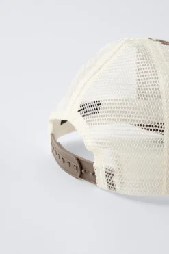 Niños ZARA 1½ - 6 Años·Accesorios|6 - 14 Años·Accesorios<GORRA PARCHE BORDADO REJILLA