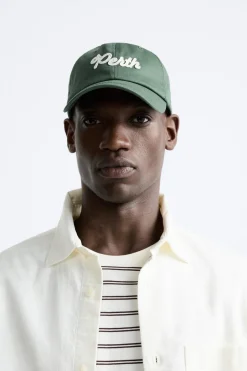 Best GORRA PARCHE TEXTO Hombre Accesorios