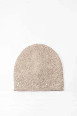 Discount GORRO BEANIE PUNTO FINO STRASS Mujer Accesorios / Bisuteria