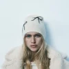 Clearance GORRO BEANIE PUNTO GRUESO LAZOS Mujer Accesorios / Bisuteria