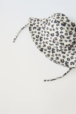 Niños ZARA 1½ - 6 Años·Accesorios|6 - 14 Años·Accesorios<GORRO BOB ANIMAL PRINT