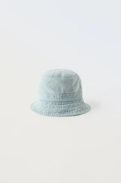 Niños ZARA 1½ - 6 Años·Accesorios|6 - 14 Años·Accesorios<GORRO BOB DENIM LAVADO