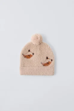 Niños ZARA 1½ - 6 Años·Accesorios|1½ - 6 Años·Accesorios<GORRO EFECTO PELO ZORRITOS