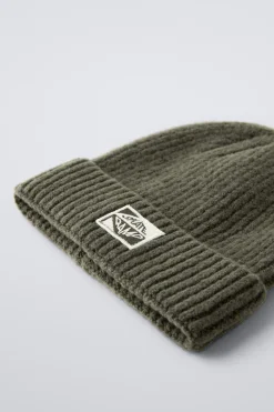 Niños ZARA 1½ - 6 Años·Accesorios|6 - 14 Años·Accesorios<GORRO PUNTO ETIQUETA