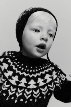 Niños ZARA 6 - 18 Meses·Conjuntos|6 - 18 Meses·Punto<GORRO PUNTO JACQUARD