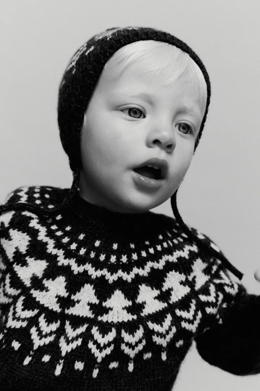 Niños ZARA 6 - 18 Meses·Conjuntos|6 - 18 Meses·Punto<GORRO PUNTO JACQUARD