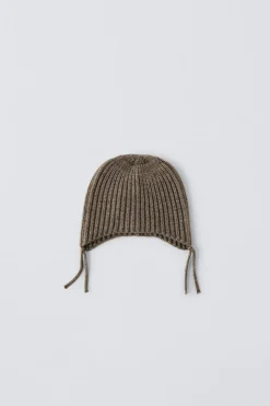 Niños ZARA 1½ - 6 Años·Accesorios|1½ - 6 Años·Accesorios<GORRO PUNTO OREJERAS