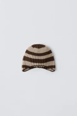 Niños ZARA 1½ - 6 Años·Accesorios|6 - 14 Años·Accesorios<GORRO PUNTO RAYAS